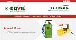 Desktop Screenshot of eryilmakina.com